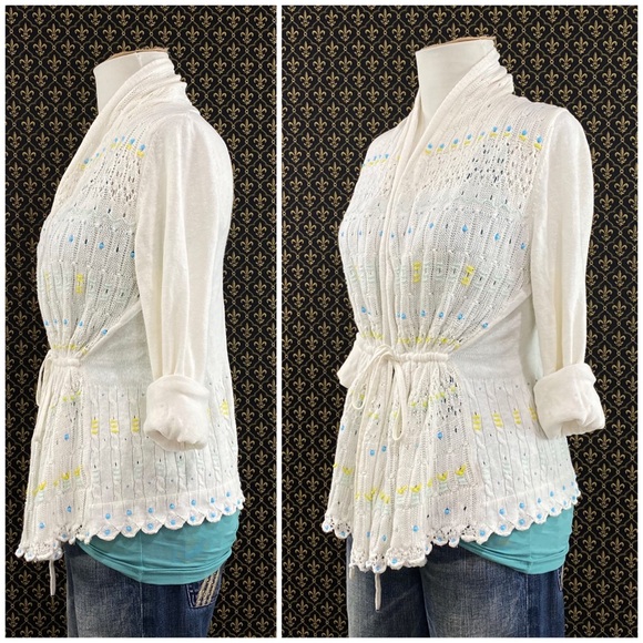 Anthro “Lazuli Dusted Cardigan” by Moth - Picture 4 of 10